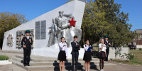 В посёлке Раздольное почтили память павших героев в честь 81-й годовщины Победы в Великой Отечественной войне - Раздольненский район