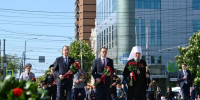 9 мая краснодарцы возложили цветы к Вечному огню - Югополис