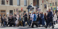 Фото: в Петербурге готовятся к шествию «Бессмертного полка» - Spbdnevnik.ru
