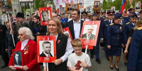 Виталий Хоценко принял участие в шествии «Бессмертного полка» - 12 канал