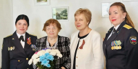 В Псковской области ветерана Веру Щелканову поздравили с Днем Победы - Псковская правда