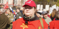 Участница шествия «Бессмертного полка» в Вологде Елена Лупова: «9 мая – это праздник Победы, который позволил нам родиться» - Вологда.РФ