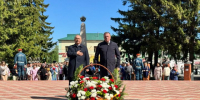 В Тетюшах у Вечного огня прошла торжественная церемония возложения цветов - Газета Тетюшские зори