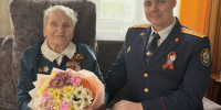 Офицер следственного управления  поздравил ветерана с Днем Победы в Великой Отечественной войне - Следственный комитет