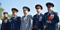 Исполняющий обязанности руководителя следственного управления принял участие в торжественных мероприятиях, посвященных празднованию 81-й годовщины Победы в Великой Отечественной войне - Следственный комитет