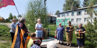 «Возложение цветов к памятникам воинам, павшим в годы Великой Отечественной войны» 6+ - Межпоселенческая библиотека