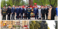 Сотрудники территориальных подразделений следственного управления приняли участие в общереспубликанских торжествах, посвященных 81-й годовщине Великой Победы - Следственный комитет