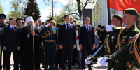Торжественное возложение цветов к Вечному огню прошло в Нижегородском кремле - НИА Нижний Новгород