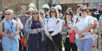 Со слезами на глазах: работники НАК «Азот» почтили память воинов-химиков, павших в годы Великой Отечественной войны - ИА Новомосковск Сегодня