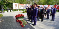 Сотрудники следственного управления Следственного комитета России по Республике Дагестан приняли участие в праздничных мероприятиях, посвящённых 81-й годовщине Победы в Великой Отечественной войне - Следственный комитет
