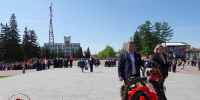 На Центральной площади города почтили память войнов, отдавших жизнь на полях сражений ВОВ - Никольский район