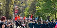 Более 10 тыс. человек вышли на шествие в День Победы в Кисловодске - ИА Победа 26