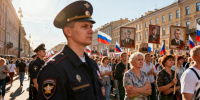 Полиция Петербурга усилила патрулирование на Невском в День Победы - Peterburg2.Ru