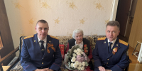 Сотрудники следственного отдела по городу Губкину СУ СК России по Белгородской области поздравили ветеранов Великой Отечественной войны с Днем Победы - Следственный комитет