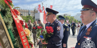 Начальник Управления Росгвардии по Белгородской области почтил память героев Великой Отечественной войны - Росгвардия