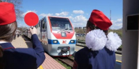 Новый пассажирский сезон на детской железной дороге стартовал в День Победы в Иркутске - Baikal24.Ru