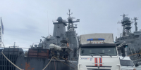 Брянские священнослужители поздравили военных моряков с Днем Великой Победы - Брянская Епархия