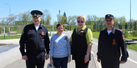 В Самарской области полицейские провели акцию "Георгиевская ленточка" - ProGorodSamara.Ru
