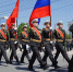 В Новороссийске прошел военный парад в честь 81-й годовщины Победы: легендарный Т-34 открыл шествие - GazetaNovoros.Ru