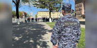 В Башкирии росгвардейцы обеспечили безопасность граждан в День Победы - Росгвардия
