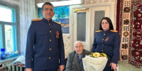 В Георгиевске офицеры СК России поздравили с праздником Великой Победы ветерана Великой Отечественной войны - СУ СК РФ
