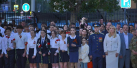 В городской школе прошла линейка "Сквозь время: одной судьбой, одной Победой" - Администрация города