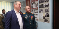 Иван Носков и ветераны СВО посетили музей школы №174 в Самаре - Самарская Газета
