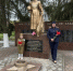 В Кировском округе офицеры СК России возложили цветы к мемориалу «Могила летчика, погибшего в 1943 году» - СУ СК РФ