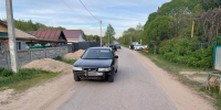 В Красноярском районе госпитализирован ребенок, на которого наехал ВАЗ - Волга Ньюс
