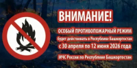 С 30 апреля по 12 июня 2026 года в Республике Башкортостан будет действовать особый противопожарный режим - Учалинский район