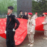 В Алтайском крае развернули 13-метровое знамя с именами 360 погибших сотрудников - 1-LINE