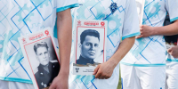 Петербургский «Кировец-Восхождение» принял участие в акции «Бессмертный полк» - Петербургский дневник