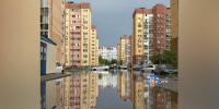 Воронежцы поделились фотографиями затопленных после дождя улиц - РИА Воронеж