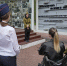Юные воспитанники Областного социально-реабилитационного центра для детей и молодых инвалидов провели экскурсии по «Маршруту Победы» - Министерство труда, социальной защиты и демографии