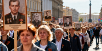 В Петербурге на Бессмертный полк вышли более 100 тысяч человек - Peterburg2.Ru