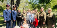 В Новороссийске, Апшеронском и Динском районах представители следственного управления СКР по краю навестили ветеранов Великой Отечественной войны - Следственный комитет
