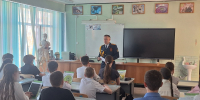 Сотрудник ИК-28 ГУФСИН России по Пермскому краю Алексей Костицын провел для школьников патриотический урок «Вахта памяти» - УФСИН по Пермскому краю