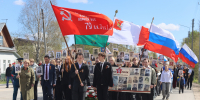 Приняли участие в торжественном мероприятии к Дню Победы - Кирилловский районный суд