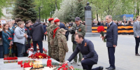 1205 Ступинцы возложили цветы к мемориалам - ТВ-Комсет