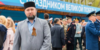 Представитель Красноярского муфтията принял участие в параде Победы 9 мая - Совет муфтиев России