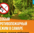 В Самаре за месяц с начала установления особого противопожарного режима проведено более 10 профилактических рейдов по недопущению возгораний в частном секторе, садово-дачных товариществах и городских лесах. - НИА Самара