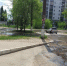 Незапланированный фонтан залил автобусную остановку в Воронеже - Bloknot-Voronezh.Ru