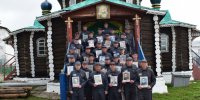 Осужденные ИК-10 ГУФСИН России по Пермскому краю приняли участие в акции "Бессмертный полк" - УФСИН по Пермскому краю
