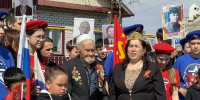 Единственный участник войны в Высокогорском районе РТ встретил «Парад у дома» - ИА Татар-информ