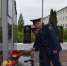 В сквере Памяти п. Товарково сотрудники ИК-3 возложили цветы к Вечному огню - УФСИН
