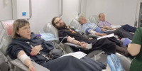 У кафедрального собора в Брянске прошел день православного донора - БрянскToday.Ru