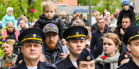 Митинг в честь 81-й годовщины Великой Победы состоялся на Аллее Славы в Видном - Ленинский городской округ