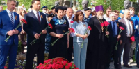 В парке Памяти и Славы города Корочи состоялась акция, посвящённая 81-й годовщине Великой Победы советского народа в Великой Отечественной войне. - Управление культуры и молодежной политики