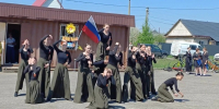 Праздничное мероприятия ко Дню Победы прошло в ТОС микрорайона «Авиатор» - Администрация г. Барнаул