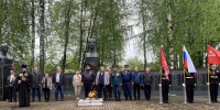 Благочинный Навлинского церковного округа принял участие в торжественном митинге, посвященном 81-й годовщине Победы в Великой Отечественной войне 1941-1945 годов - Навлинское благочиние